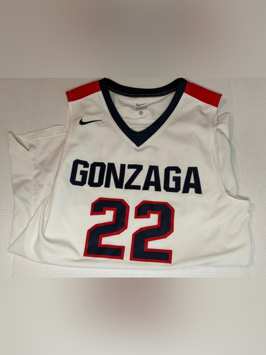 Nike Other - Nike Gonzaga Bulldogs #22 Basketball Jersey White Men’s Large Stitched FA16
